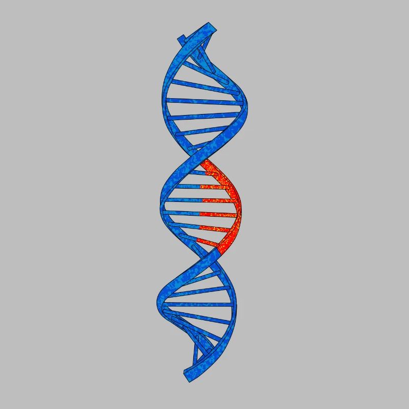 Test ADN double hélice ADN Idée cadeau pour chercheurs