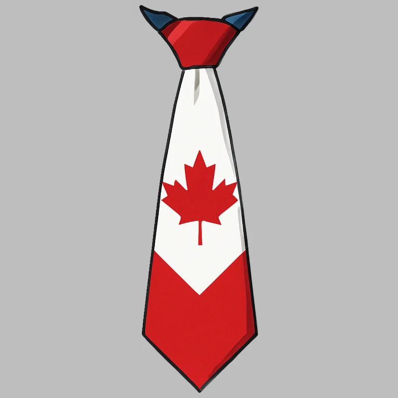 Canada Tie – Flaggendesign