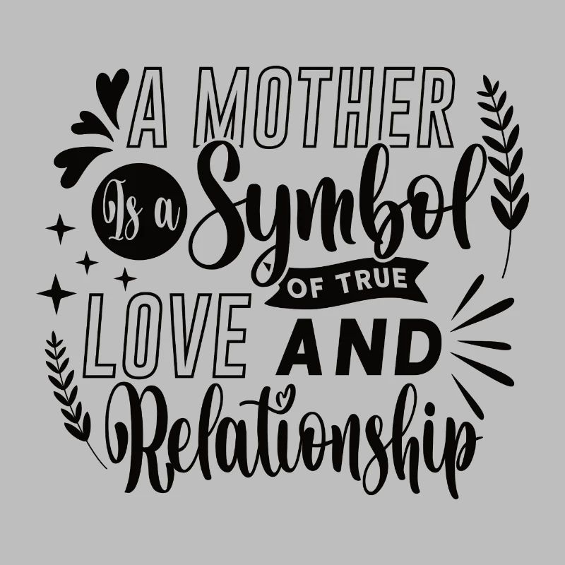 Une mère est un symbole d’amour et de relation véritables