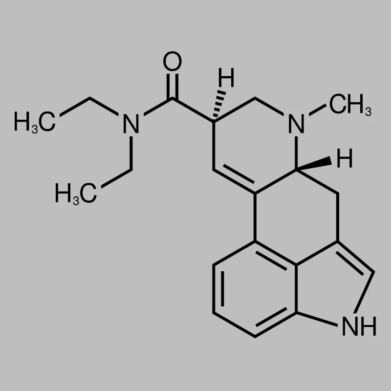 LSD Molekül Struktur