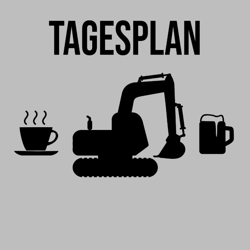 Excavator day plan gift