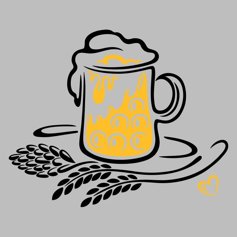 Beer Beer Mug Hops Wheat