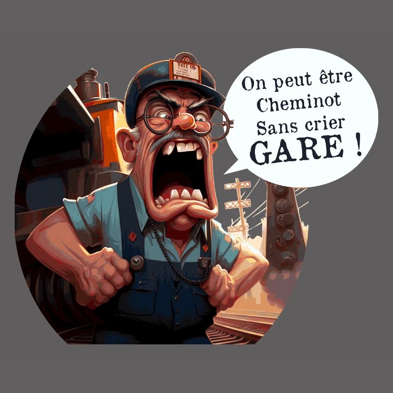 YOU CAN BE A RAILWAY WORKER WITHOUT WARNING! (train)