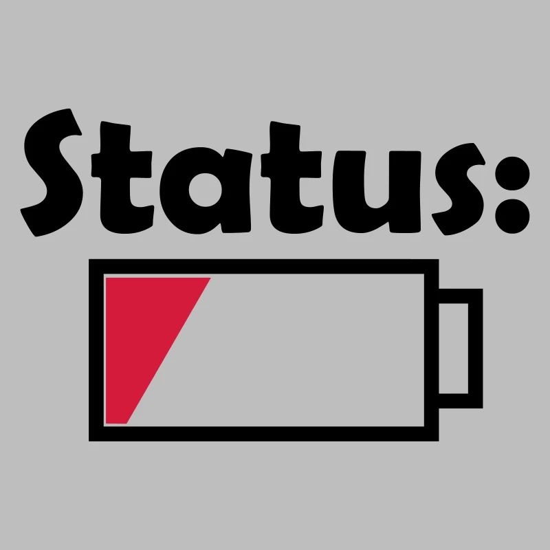 Battery status empty