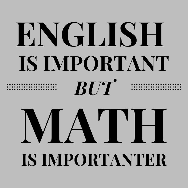 Math is Importanter