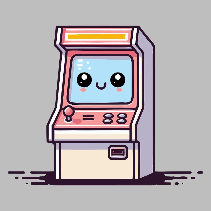 Borne d’arcade heureuse
