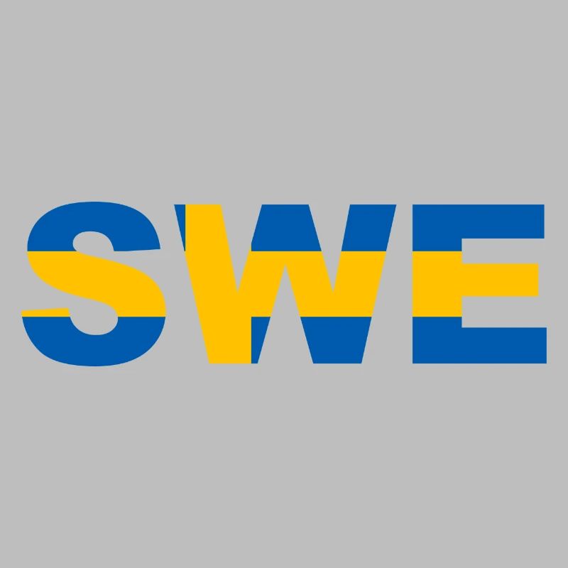 Sweden Flag ISO Code SWE