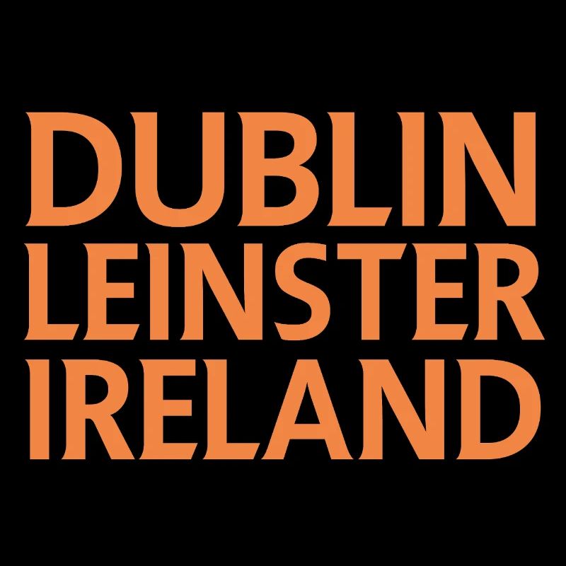 Dublin – Ireland Textdesign