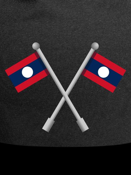 Laotische Flagge
