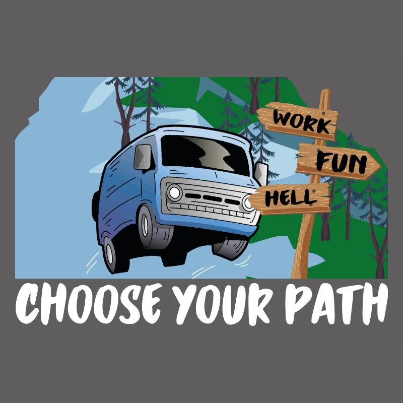 Wähle Deinen Pfad - Arbeit, Spaß oder Hölle?