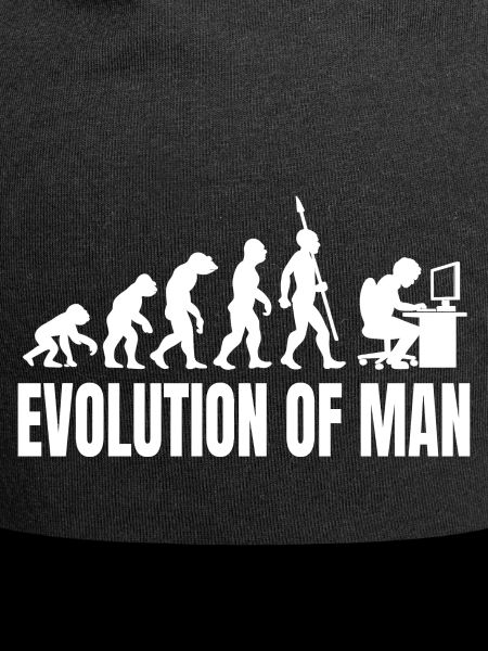 Programmierer Computerfreak Evolution Retro