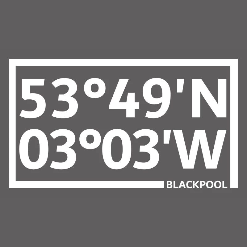 Blackpool Coordinates