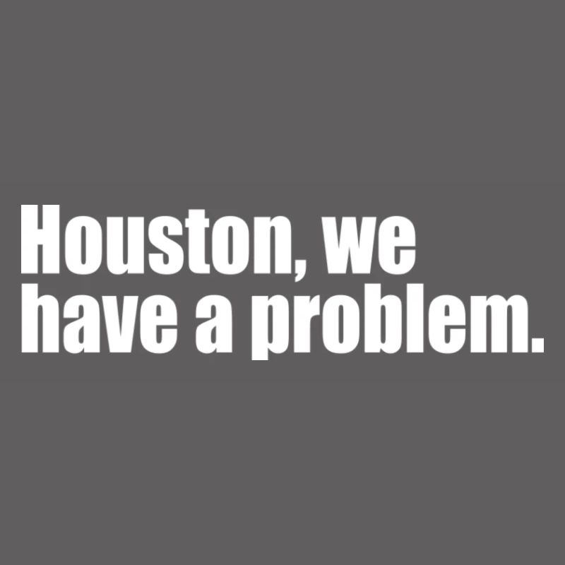 Houston, nous avons un devis de problème