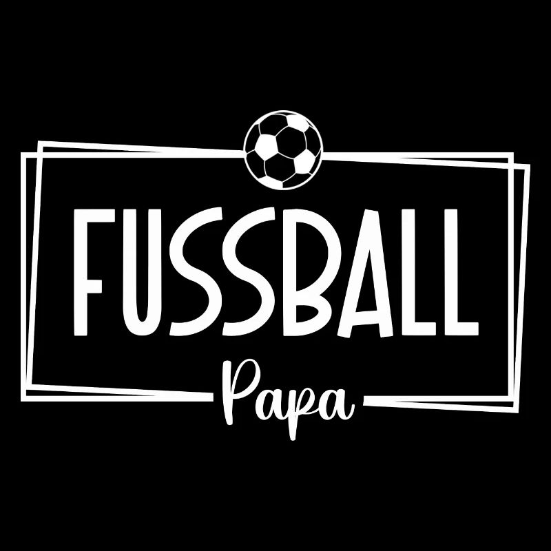 Fussball Papa weiß