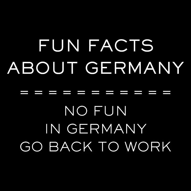 Fun Facts About Germany - Fun Saying Gift