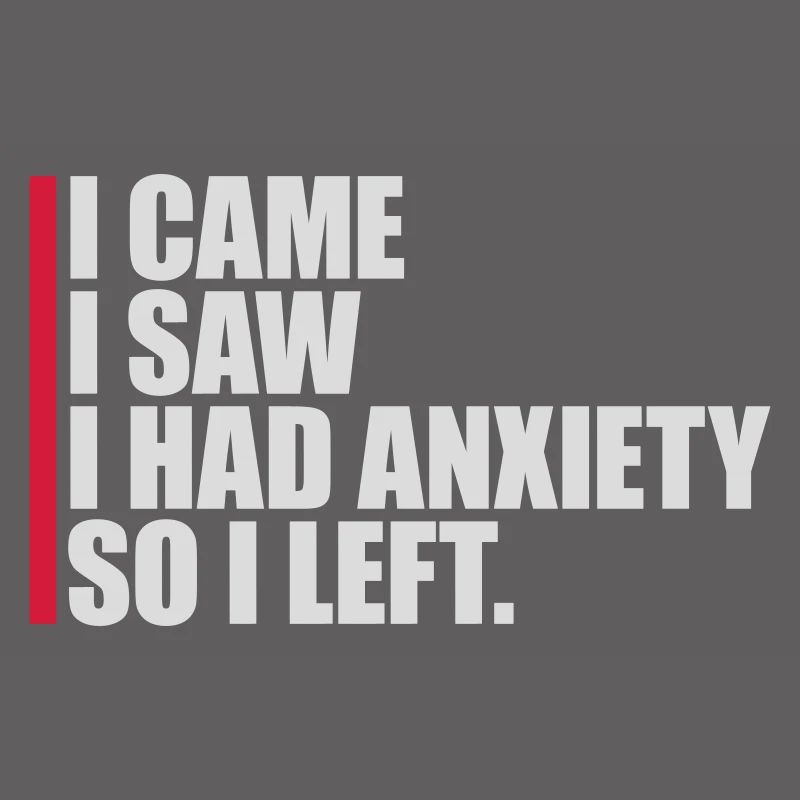J’avais de l’anxiété en disant