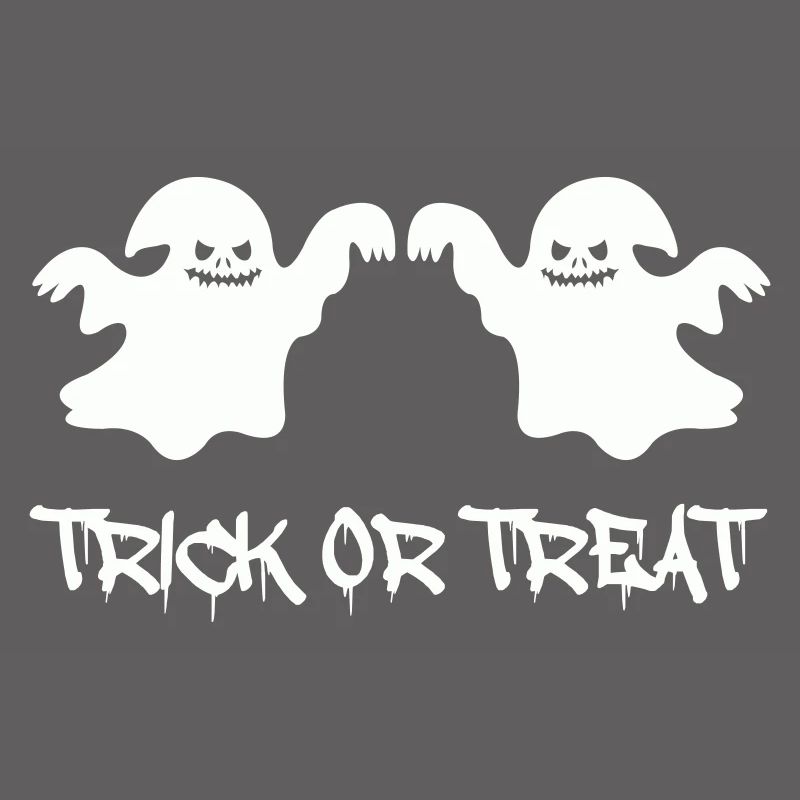 ghosts trick or treat
