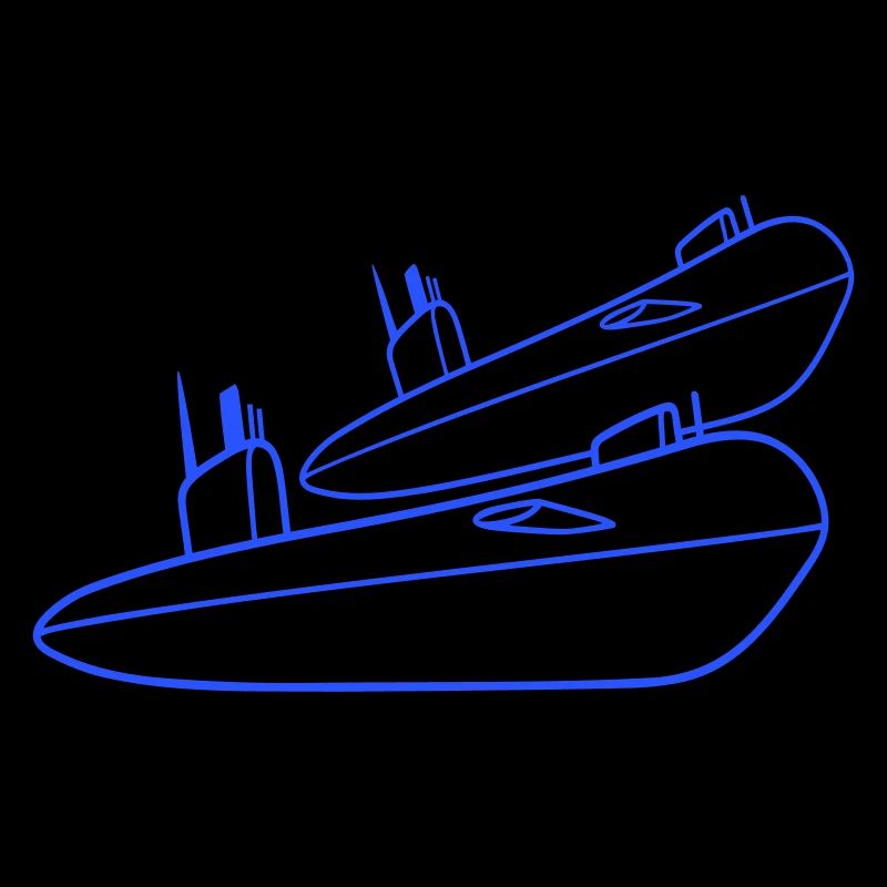 2 Submarines Fleet Two Squadrons Group Team Crew