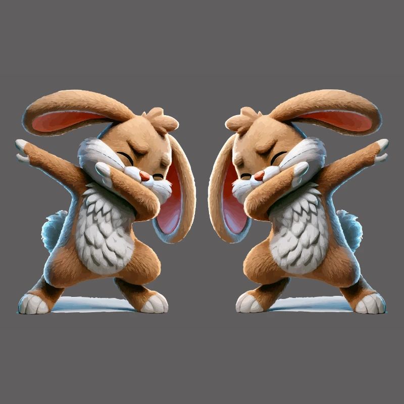 Rabbit Dabbing Comic 2
