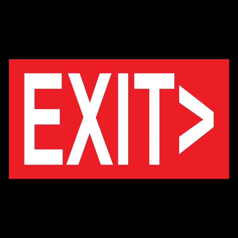 Exit / Exit / Emergency Exit