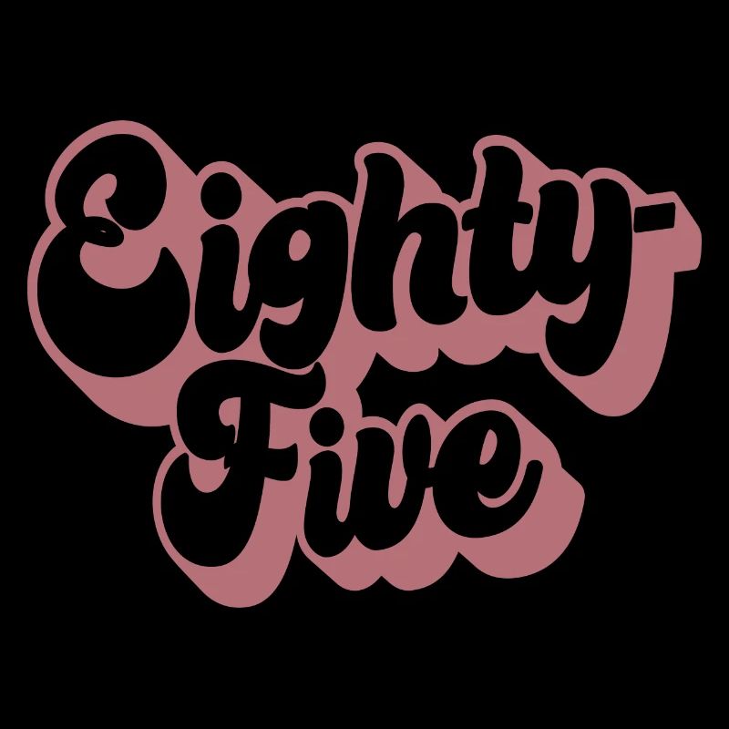 Eighty-five 85th Birthday Women Her 85 Years Old