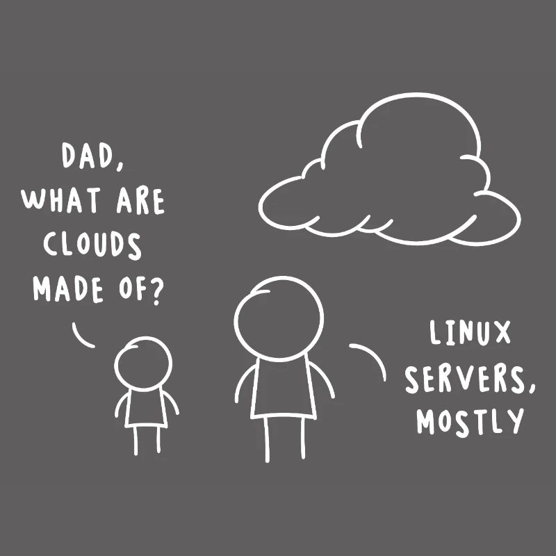 Linux Server Cloud Computing : Drôle de remarque