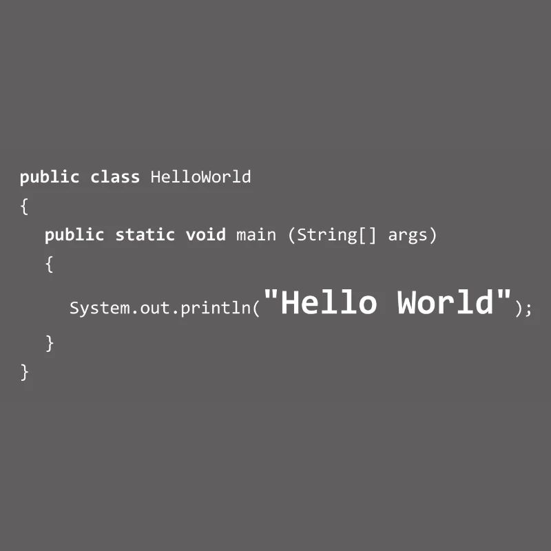 JAVA Hello Monde