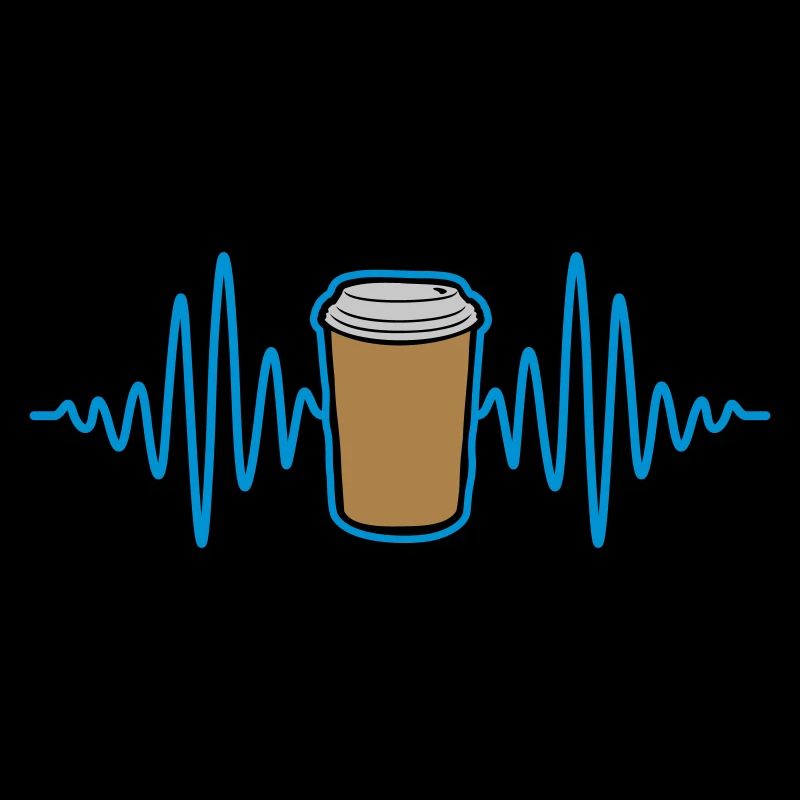 Frequenz Kaffee Becher unterwegs