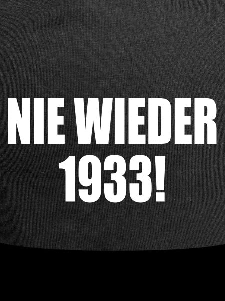 Never again 1933