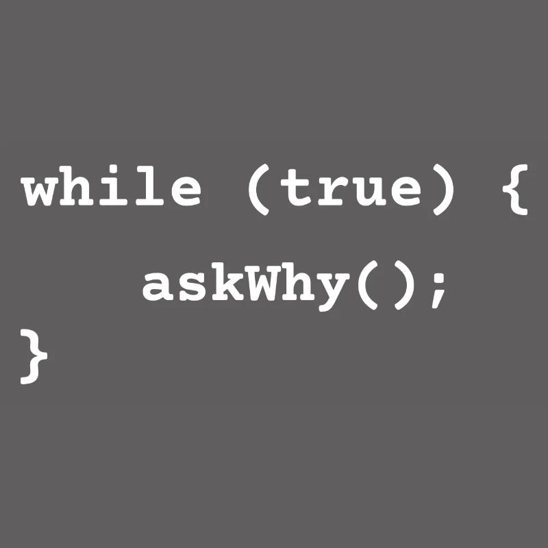 Loop of Overthinking Funny Coding Design Gift