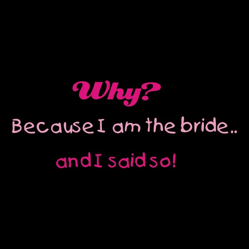 Warum? (Braut, wedding, bridezilla)