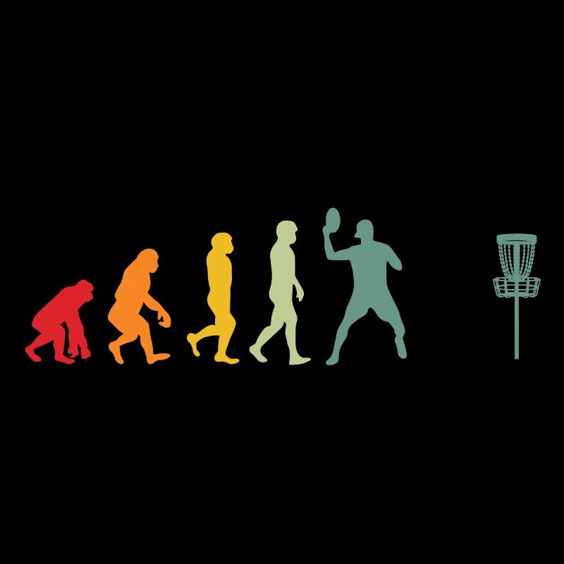 Disc Golf Evolution vintage rétro