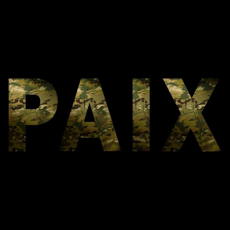 Paix Camouflage Militaire