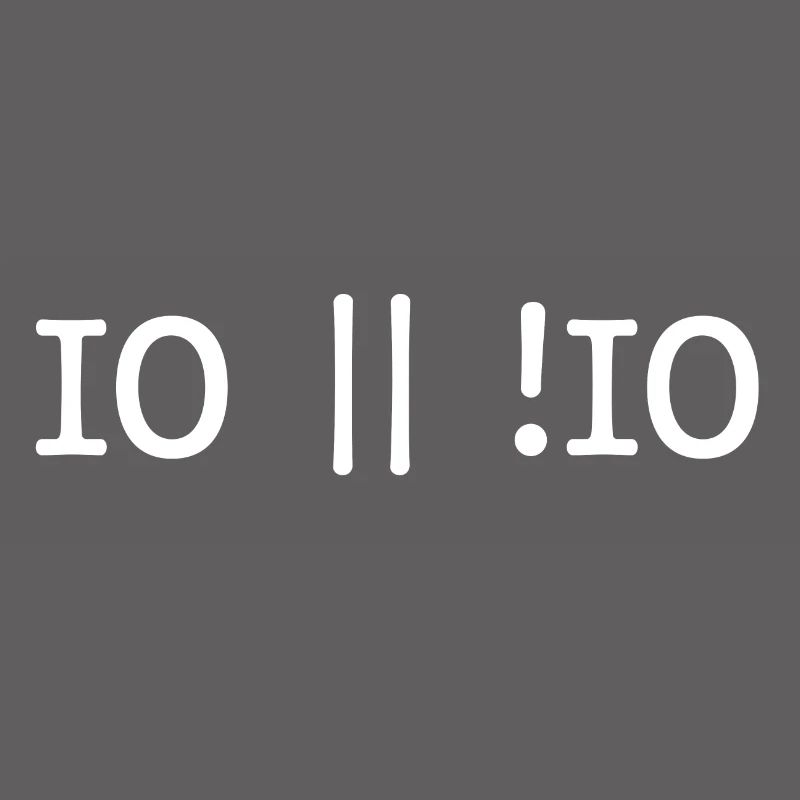 IO oder !IO In Ordnung oder nicht in Ordnung