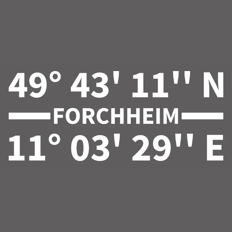 Forchheim coordinates