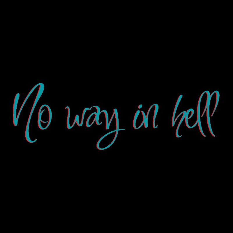 Pas question d’aller en enfer