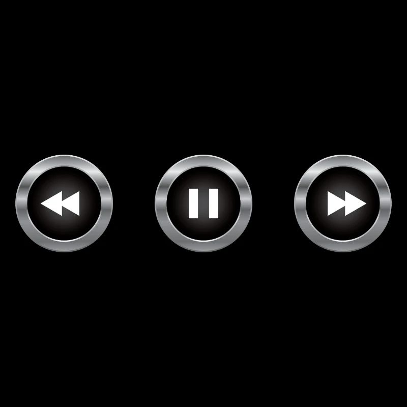 Audio control buttons