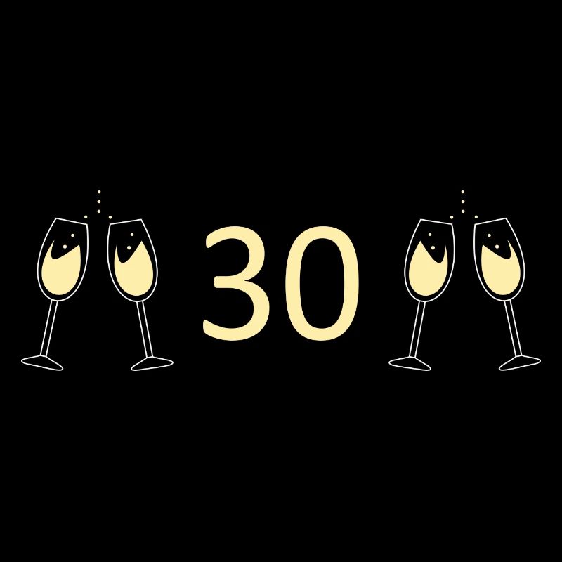 30.Geburtstag 30 Jahre Jubiläum