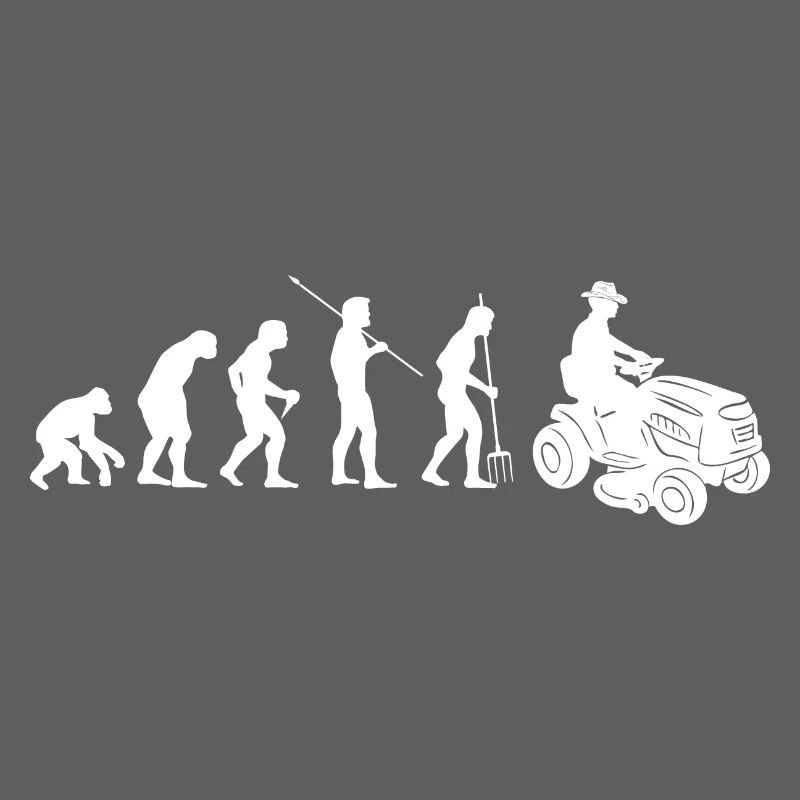 Aufsitzmäher Evolution Rasentraktor Rasen mähen