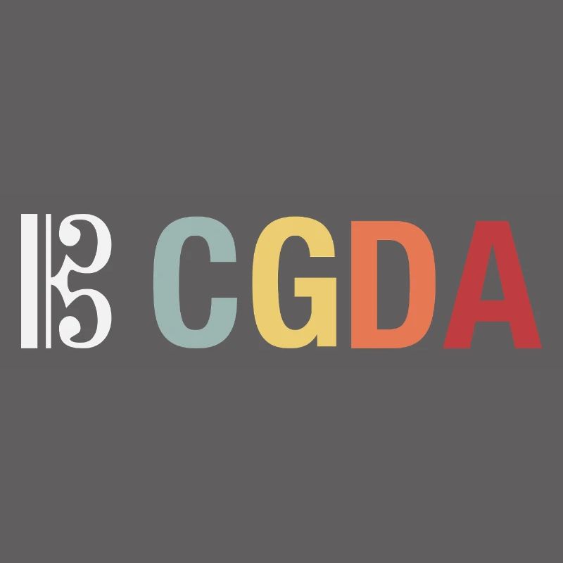 CGDA Bratsche Viola Tuning Saite Musiker retro