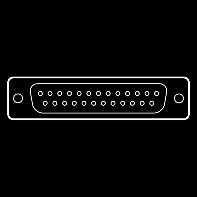DB 25 Connector Parallel, Printer