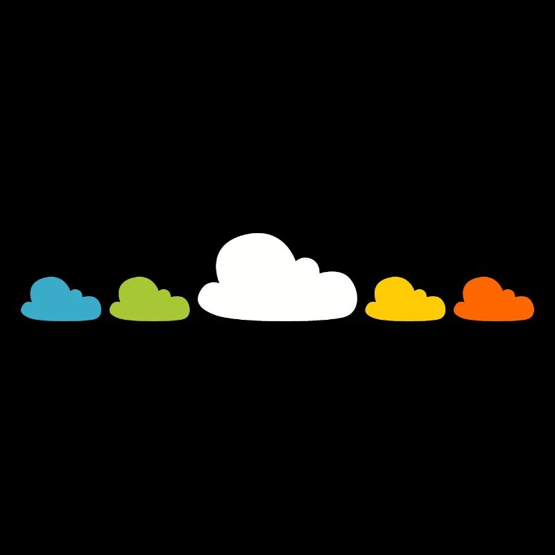 colorful clouds