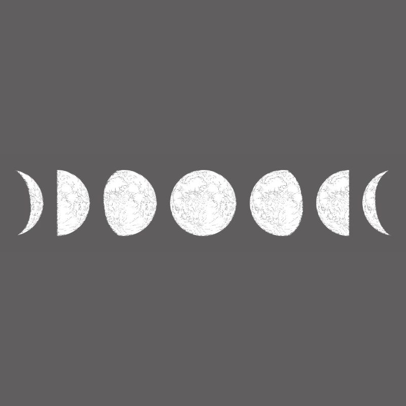 Séquence de cercles de phase de lune