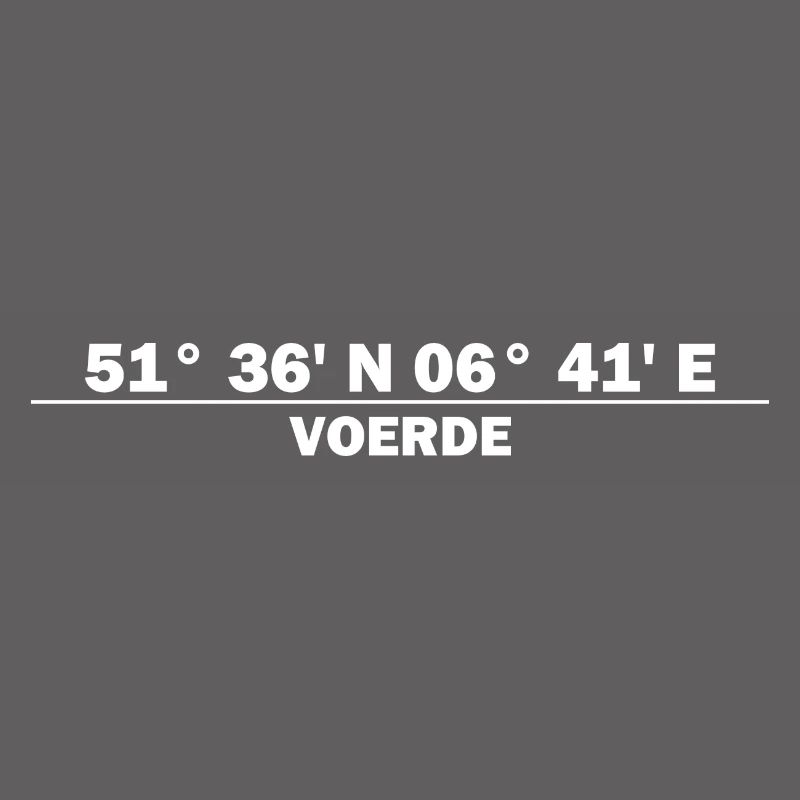 Voerde coordinates
