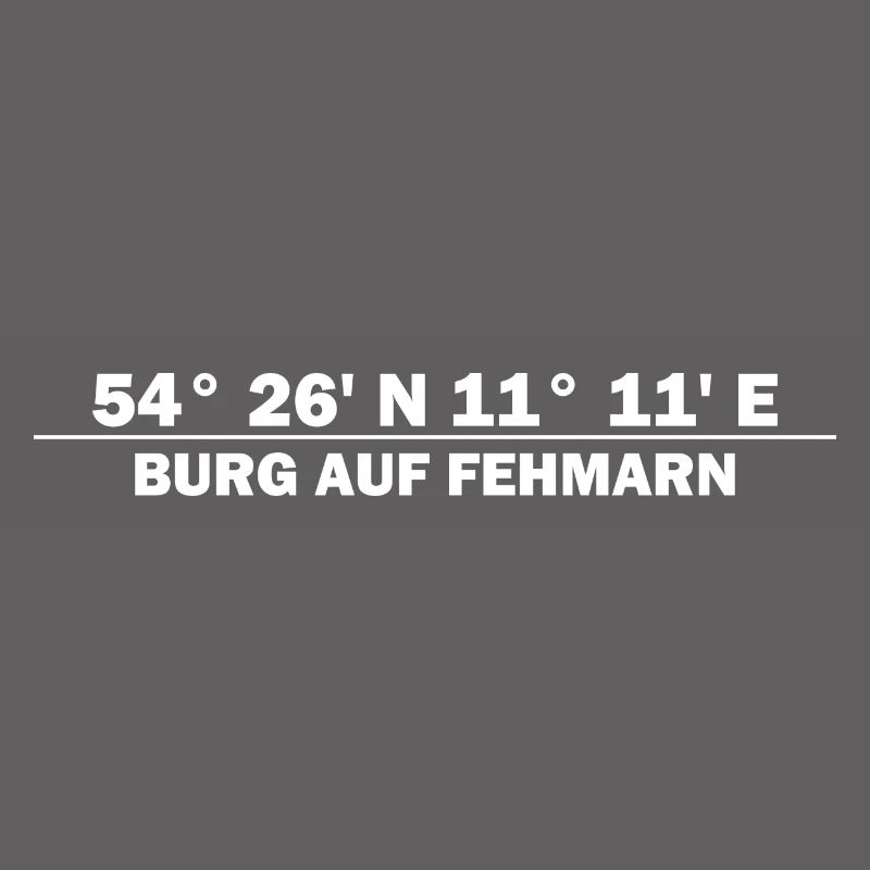 Castle on Fehmarn coordinates