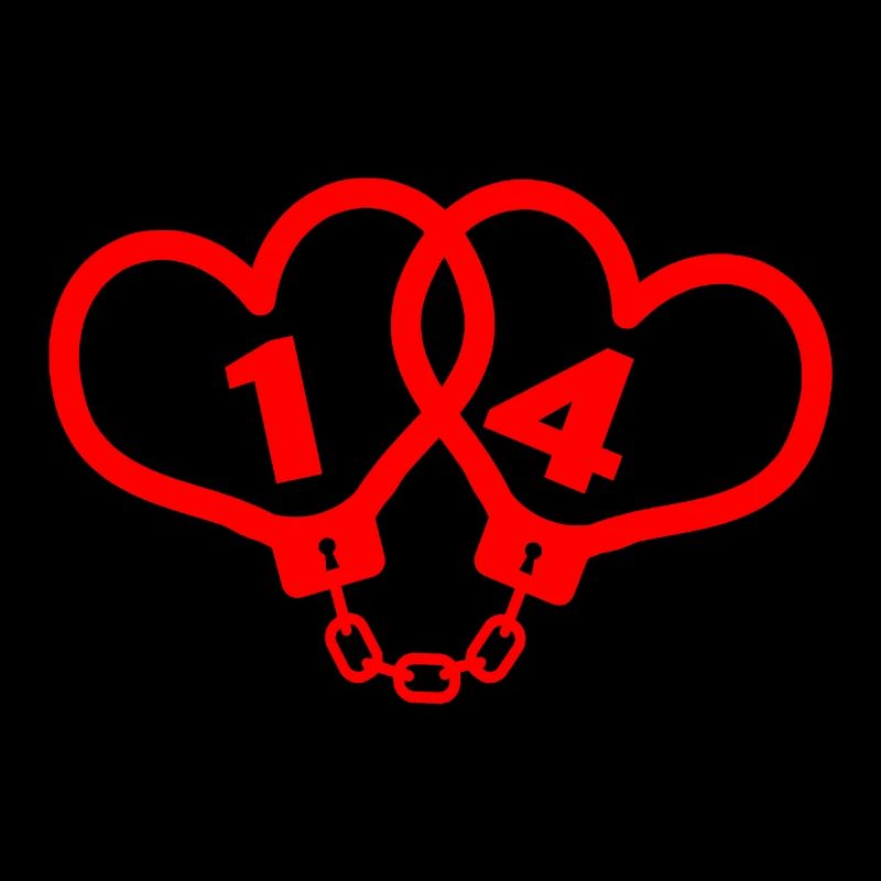 Colliers en forme de cœur - Menottes 14 Saint-Valentin