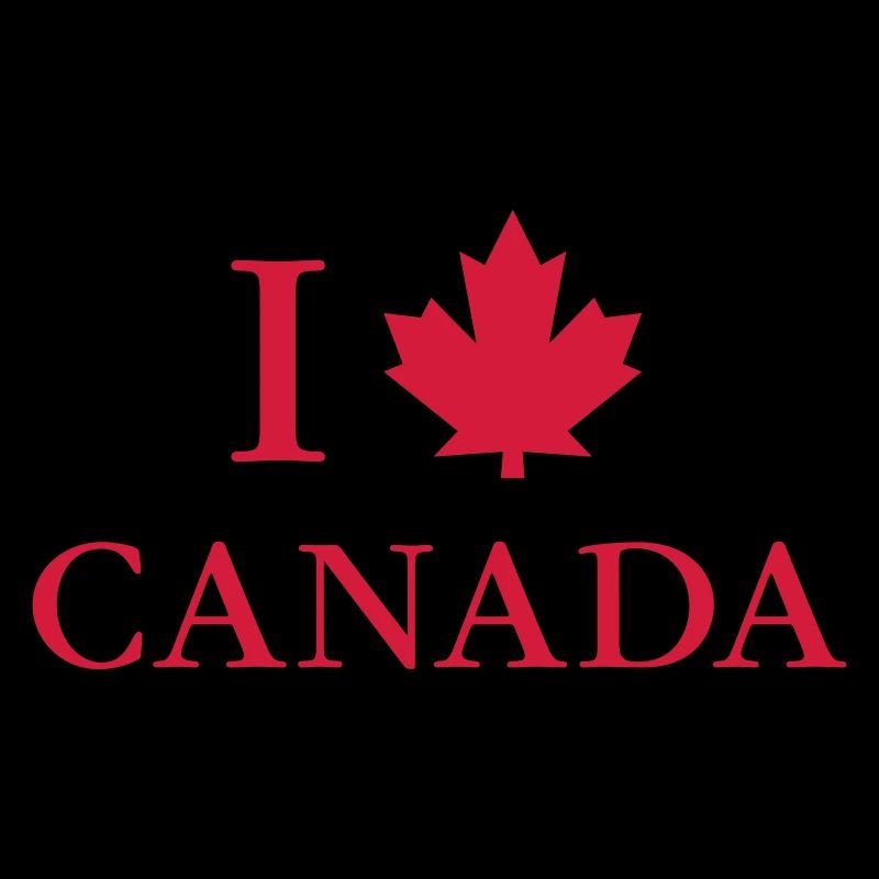I love Canada Maple Leaf Canada Vancouver Ottawa