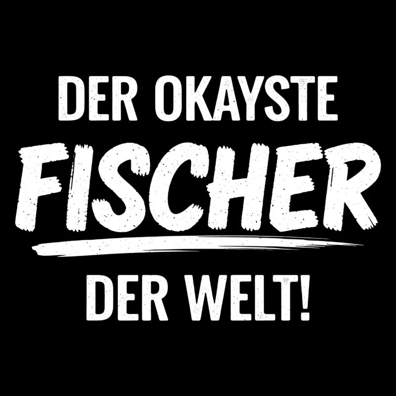 Fischer Angler Spruch Geschenkidee