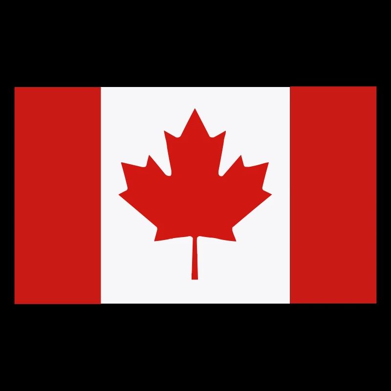 Red Maple Leaf Canada Flag