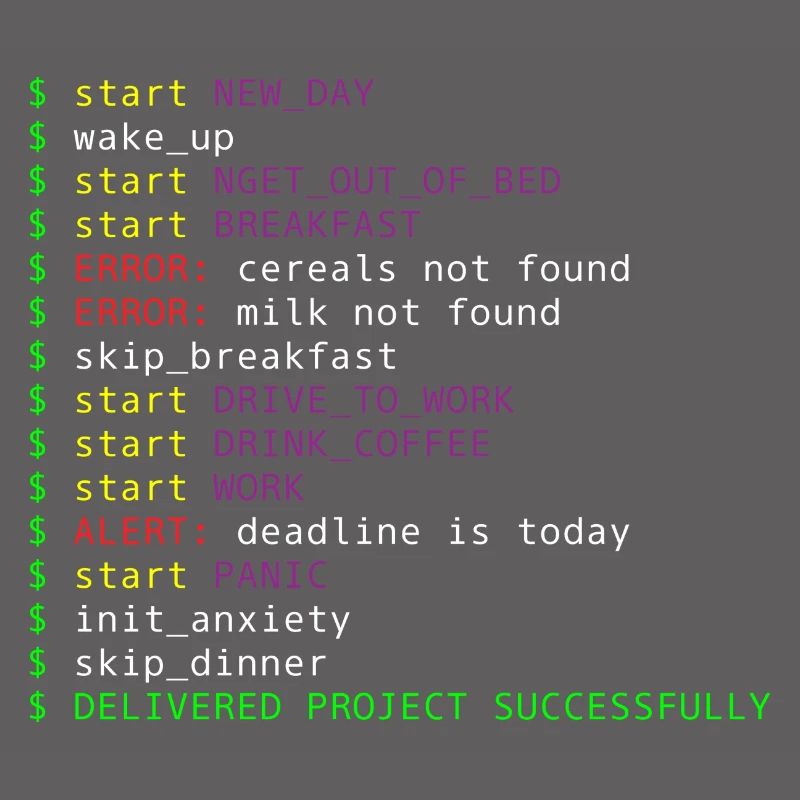 New day Programming Informatic Geschenk Spruch